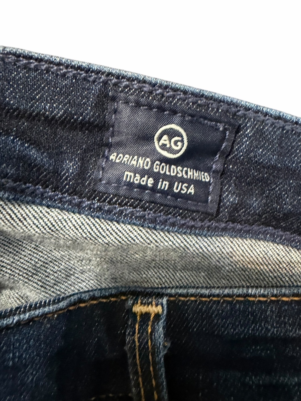 AG Adriano Goldschmied The Absolute Legging Skinny Jeans Women’s 32R Dark Wash - Picture 3 of 10